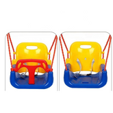 Children’s Outdoor Swing - Sturdy, Safe & Adjustable Playset for Kids | Blue & Red